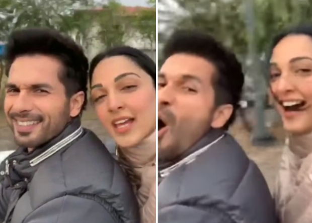 Shahid Kapoor and Kiara Advani enjoy bike ride in chilly weather of Delhi on the sets of Kabir Singh 