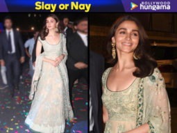 Slay or Nay: Alia Bhatt in Tarun Tahiliani Couture with Ranbir Kapoor for Umang 2019 Mumbai Police Show