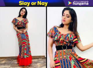 Slay or Nay: Bhumi Pednekar in an INR 73,000/-Roopa dress for Sonchiriya promotions