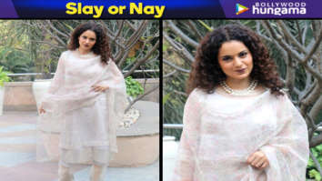 Slay or Nay: Kangana Ranaut in Eka for promotions of Manikarnika – The Queen of Jhansi
