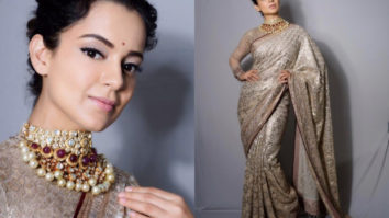 Slay or Nay: Kangana Ranaut in Tarun Tahiliani Couture for the music launch of Manikarnika – The Queen of Jhansi