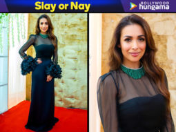 Slay or Nay: Malaika Arora in Antonio Riva for an event in Hyderabad