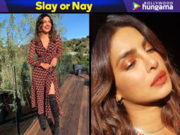 Slay or Nay: Priyanka Chopra in an INT 35,400/- DVF dress for the taping of YouTube original show If I Could Tell You Just One Thing in LA
