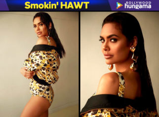 Damn, Esha Gupta – You are on Fire in this printed yellow swimsuit!