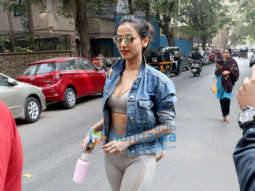 Sonal Chauhan spotted after yoga class