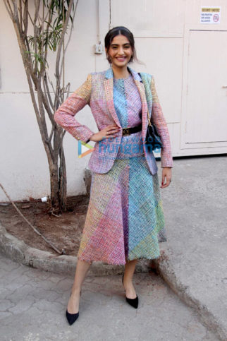 Sonam Kapoor Ahuja, Rajkummar Rao and others spotted at Mehboob Studio in Bandra