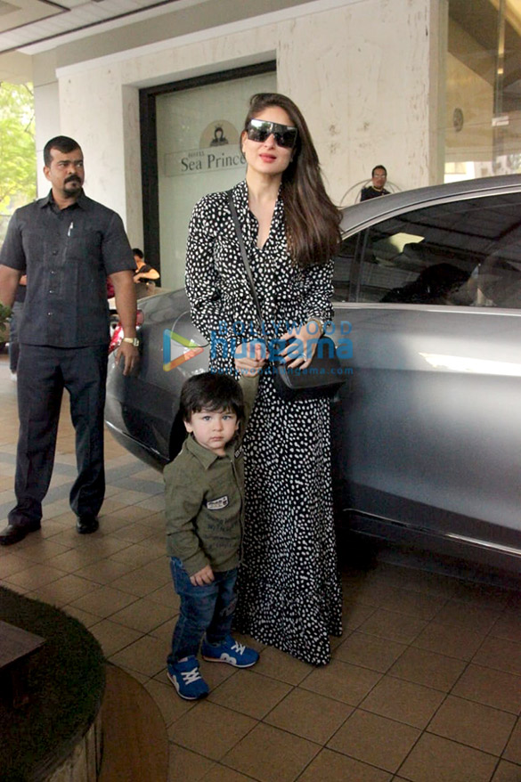taimur ali khan kareena kapoor khan and her mother tusshar kapoor and his son snapped at sea princess 2