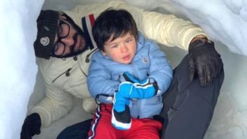 Taimur Ali Khan is a little ‘snow baby’ enjoying the Swiss Alps with dad Saif Ali Khan