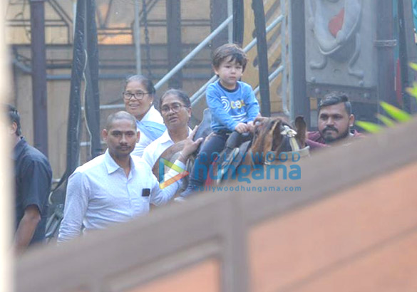 taimur ali khan snapped enjoying horse ride 4