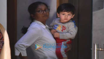 Taimur Ali Khan spotted at Bandra