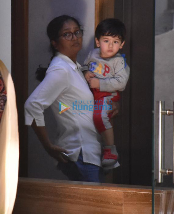 Taimur Ali Khan spotted at Bandra Taimur Ali Khan spotted at Bandra