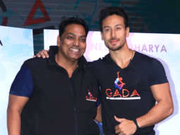 Tiger Shroff and Ganesh Acharya snapped at the launch of Ganesh Acharya Dance Academy at Ratnagiri Hotel, Dindoshi, Goregaon East Part 2