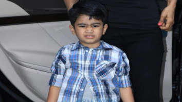 Tusshar Kapoor’s son Laksshya Kapoor spotted in Juhu