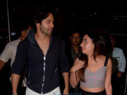 Varun Dhawan, Anupam Kher and others snapped at the airport