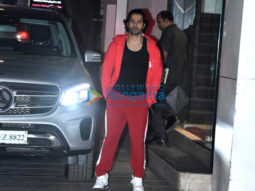 Varun Dhawan and Nushrat Bharucha snapped at the gym