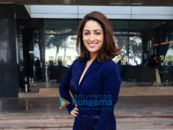 Vicky Kaushal, Mohit Raina and Yami Gautam snapped during media interactions for their film URI: The Surgical Strike