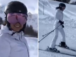 WATCH: Kangana Ranaut skiing away to glory in the Swiss Alps