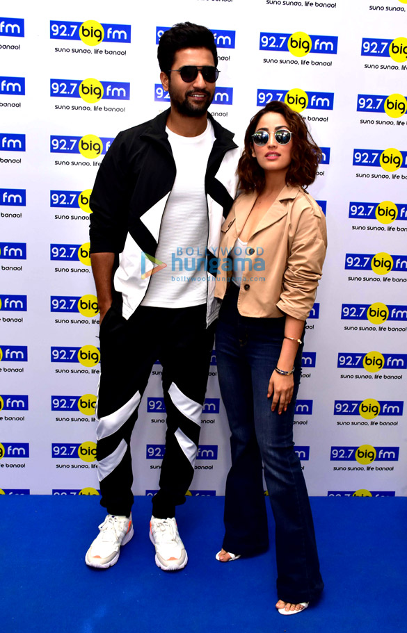 Yami Gautam and Vicky Kaushal promote ‘Uri’ at the 92.7 Big FM office Yami Gautam and Vicky Kaushal promote ‘Uri’ at the 92.7 Big FM office