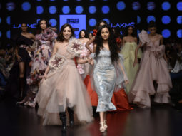 LFW Summer/Resort 2019: Yami Gautam struts in cowboy boots and a stunning tulle dress for Gauri and Nainika!