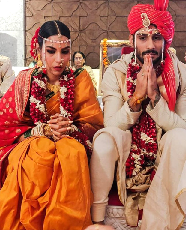 Check out pictures of Prateik Babbar and Sanya Sagar’s intimate wedding ceremony
