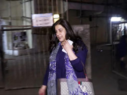 Amrita Singh Spotted at Salon, Juhu