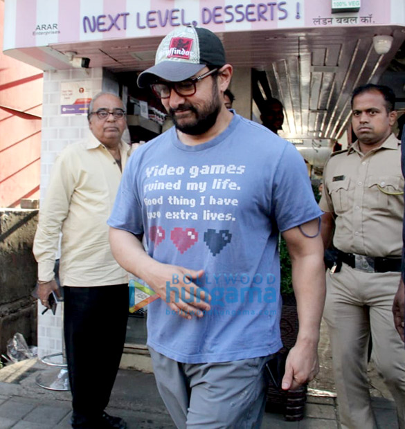 aamir khan snapped at a spa 6 2
