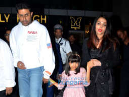 Abhishek Bachchan with family for birthday celebration at Hemant Oberoi in BKC