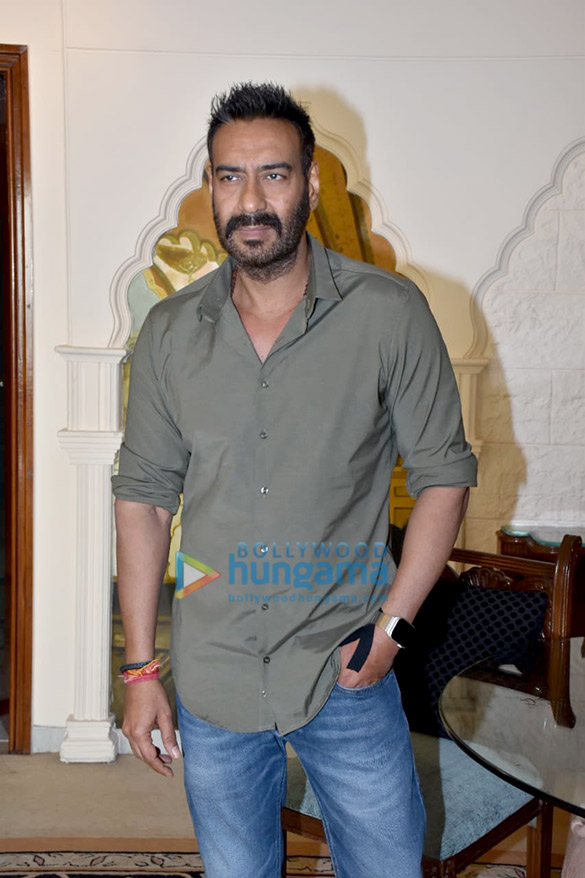 Ajay Devgn snapped at Total Dhamaal promotional interviews Ajay Devgn snapped at Total Dhamaal promotional interviews