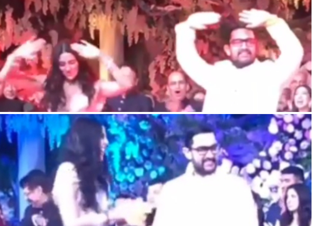 Akash Ambani - Shloka Mehta Wedding: Aamir Khan recreates 'Aati Kya Khandala' with the bride-to-be in the filmiest way at the sangeet ceremony Akash Ambani - Shloka Mehta Wedding: Aamir Khan recreates 'Aati Kya Khandala' with the bride-to-be in the filmiest way at the sangeet ceremony