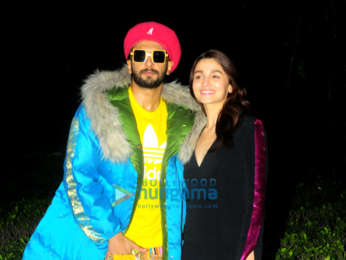 Alia Bhatt, Ranveer Singh, Ritesh Sidhwani and Zoya Akhtar snapped during ‘Gully Boy’ promotions in Delhi