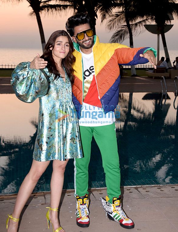 alia bhatt and ranveer singh snapped during promotions of gully boy at novotel juhu 1