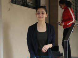 Alia Bhatt snapped at the Matrix office