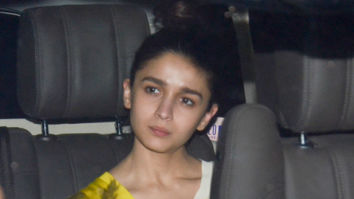 Alia Bhatt snapped at the screening of ‘Gully Boy’ at YRF Studio