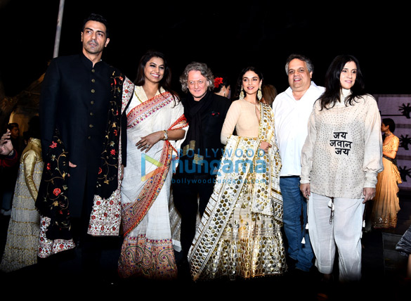 Arjun Rampal and Aditi Rao Hydari grace the FICCI FLO Khadi Goes Global show in New Delhi Arjun Rampal and Aditi Rao Hydari grace the FICCI FLO Khadi Goes Global show in New Delhi