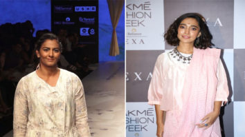 Athlete Geeta Phogat and Sayani Gupta on Ramp at Lakme Fashion Week Day 3