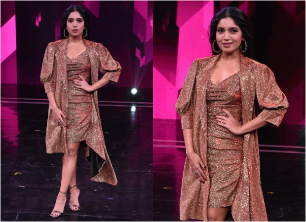 Bhumi Pednekar in Aniket Satam separates for Sonchiriya promotions on Super Dancer Chapter 3 (4)