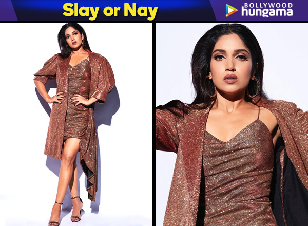 Bhumi Pednekar in Aniket Satam separates for Sonchiriya promotions on Super Dancer Chapter 3 (Featured)