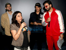 Cast of Gully Boy snapped at PVR, Lower Parel