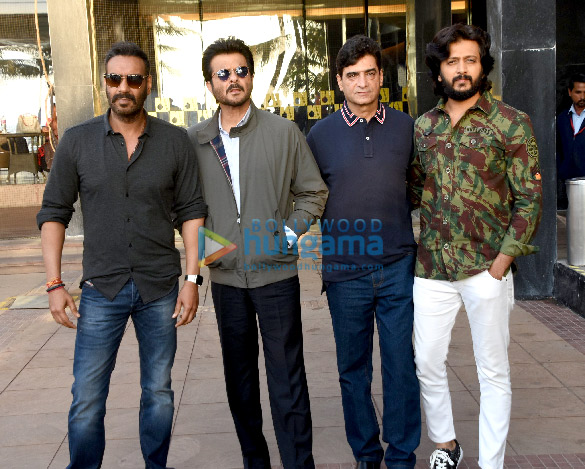 Cast of Total Dhamaal snapped during promotional interviews