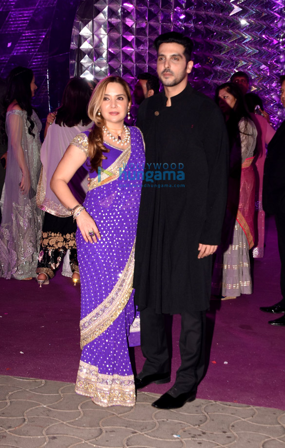 celebs grace karim moranis son azhar moranis sangeet ceremony 6