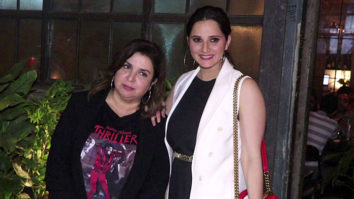 Farah Khan & Sania Mirza spotted at Pali village Cafe Bandra