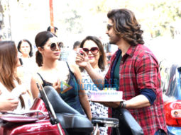 Gurmeet Choudhary snapped on his birthday with his wife