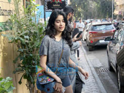 Janhvi Kapoor snapped at Farmers’ Cafe in Bandra