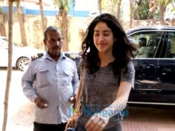 Janhvi Kapoor snapped at the gym