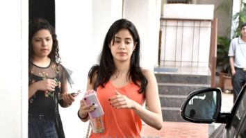 Janhvi Kapoor snapped post gym session in Bandra