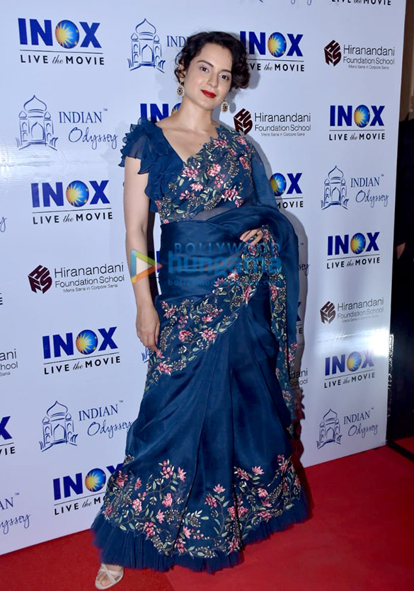 kangana ranaut graces a screening of her film manikarnika at inox in ghatkopar 3