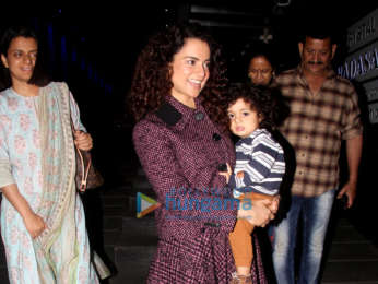 Kangana Ranaut spotted at Hakkasan in Bandra