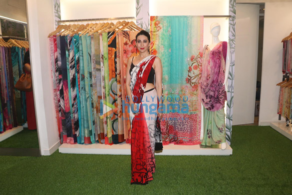 karisma kapoor graces the satya paul winter blossom collection launch 2