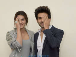 Kartik Aaryan and Kriti Sanon snapped during ‘Luka Chuppi’ promotions