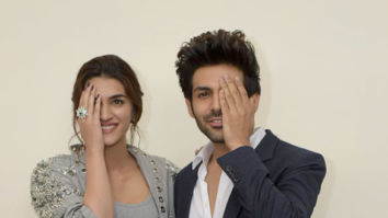 Kartik Aaryan and Kriti Sanon snapped during ‘Luka Chuppi’ promotions